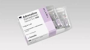 ADRENALINE INJ 1MG 1ML 10S