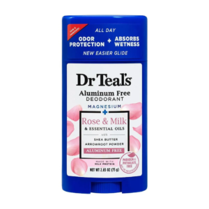 Dr TEALS Aluminum Free Deodorant Rose & milk 75 g