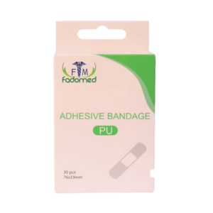 FADOMED ADHESIVE BANDAGE ROUND PU 30 PCS