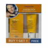 ISIS Uveblock Fluide Invisible spf50 1+1free