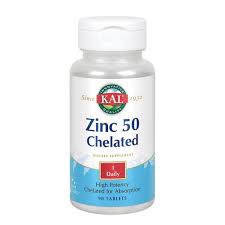 KAL ZINC 50 MG CHELATED 90 TAB