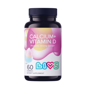 LIVS CALCIUM + VITAMIN D3 60 GUMMIES