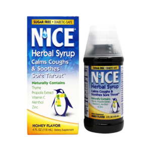 NICE HERBAL COUGH SYRUP(HONEY) 118 ML
