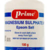 PRIME EPSOM SALT MAGNESIUM SULPHATE 100 G