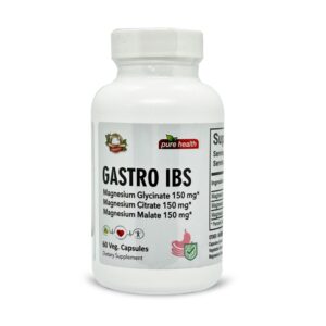 PURE HEALTH GASTRO IBS Magnesium 60 CAP