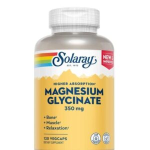 SOLARAY MAGNESIUM GLYCINATE 350 MG 120 CAP